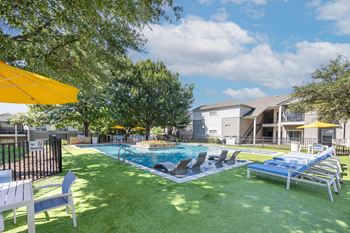 Sparkling pool